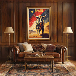 Bull of Strength and Tradition: Cultural or Heritage Poster