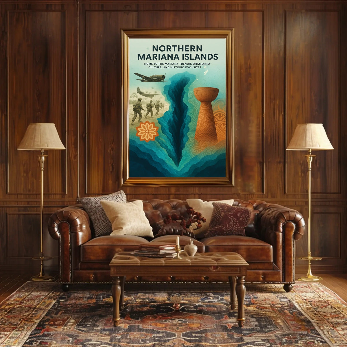 Discover the Northern Mariana Islands Poster