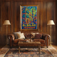 Al Balad The Colorful Old City Of Poster