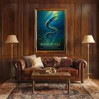 Ribbon Eel Grace in Motion Poster
