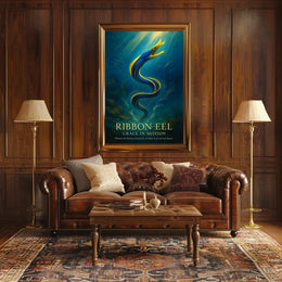 Ribbon Eel Grace in Motion Poster