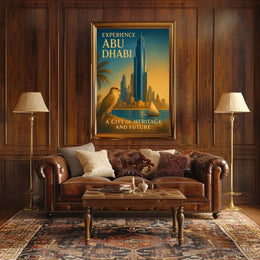 Experience Abu Dhabi Poster