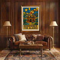 Remember The Alamo Poster