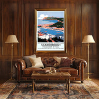Scarborough Seaside Promotion Poster