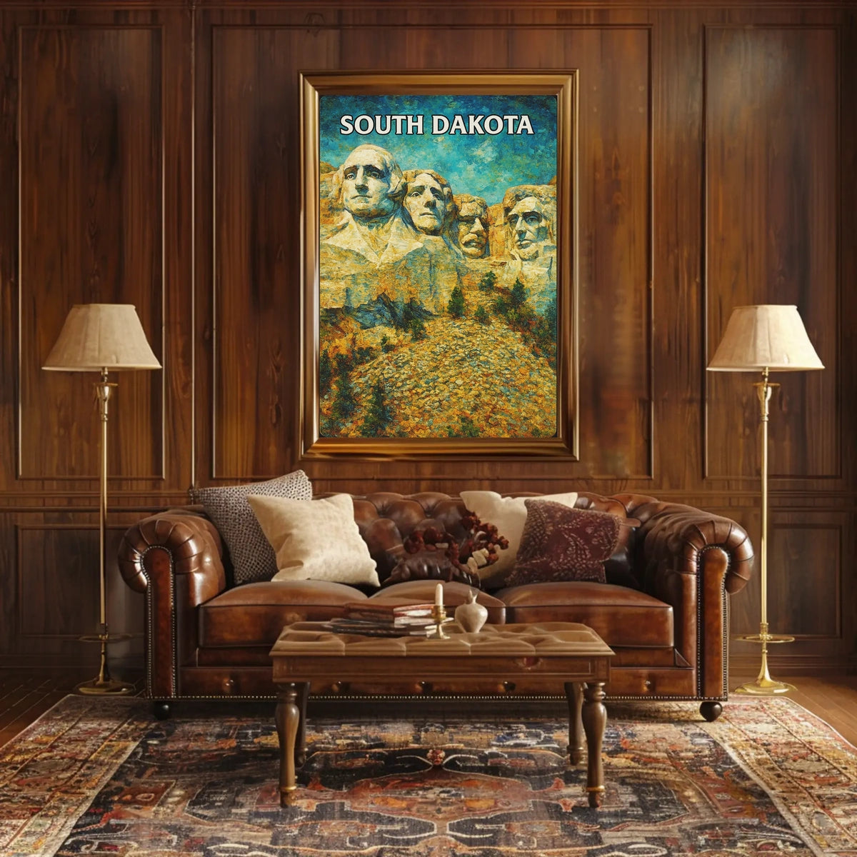 Mount Rushmore in South Dakota Poster