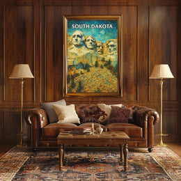 Mount Rushmore in South Dakota Poster