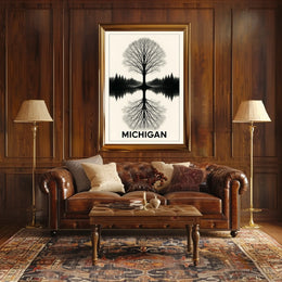 Michigan Reflection Poster