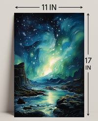 Celestial Landscape Poster
