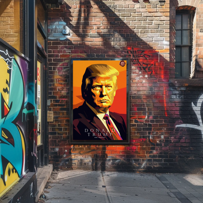 47th President Donald Trump Pop Art