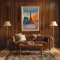 Discover The Beauty Of France Poster