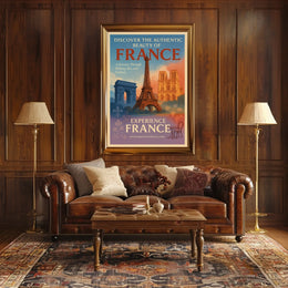 Discover The Beauty Of France Poster