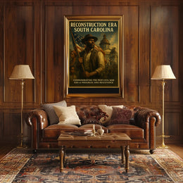 Reconstruction Era South Carolina Poster