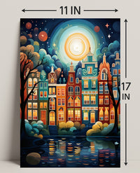 Enchanted Cityscape Poster