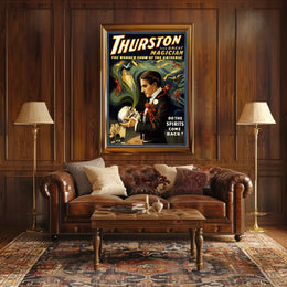 Thurston the Great Magician Historical and Cultural Poster