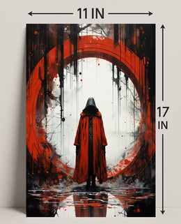 The Enigmatic Figure Poster