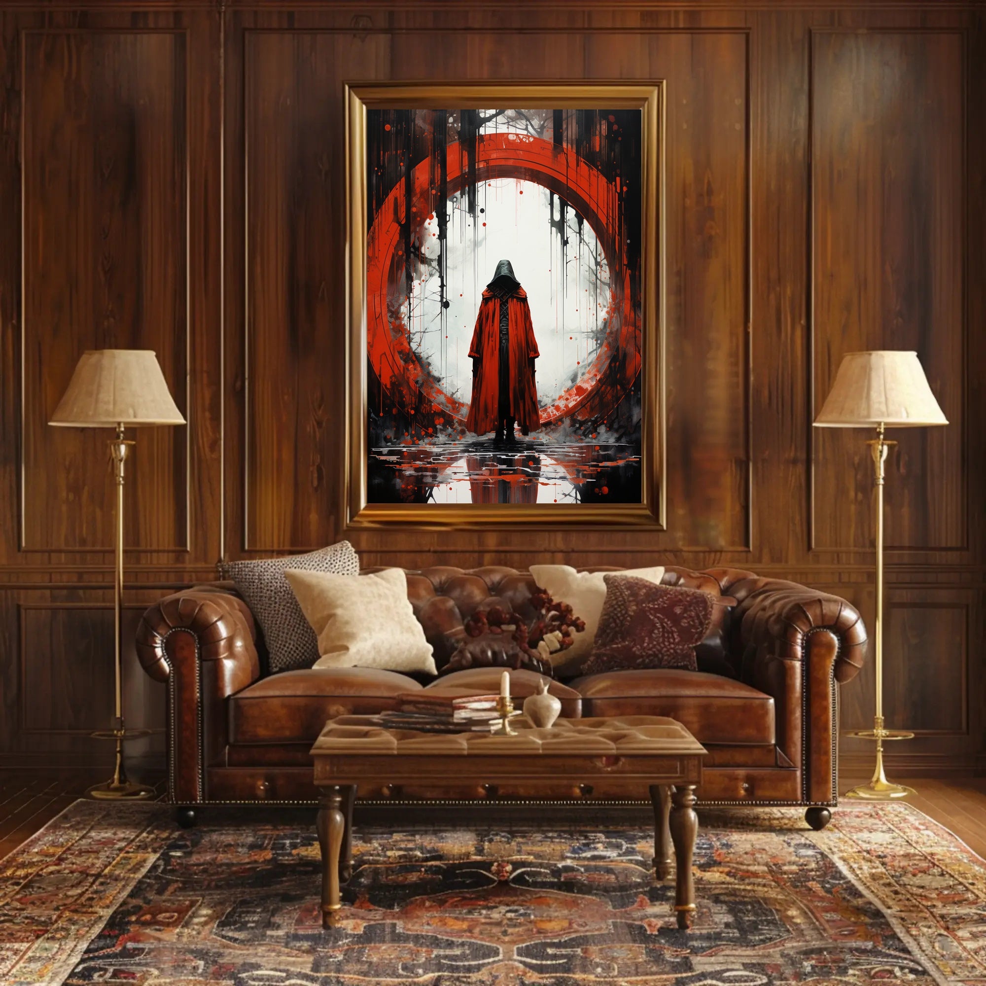 The Enigmatic Figure Poster