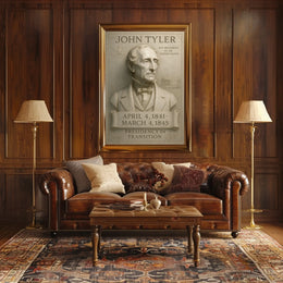 John Tyler 10th President Poster