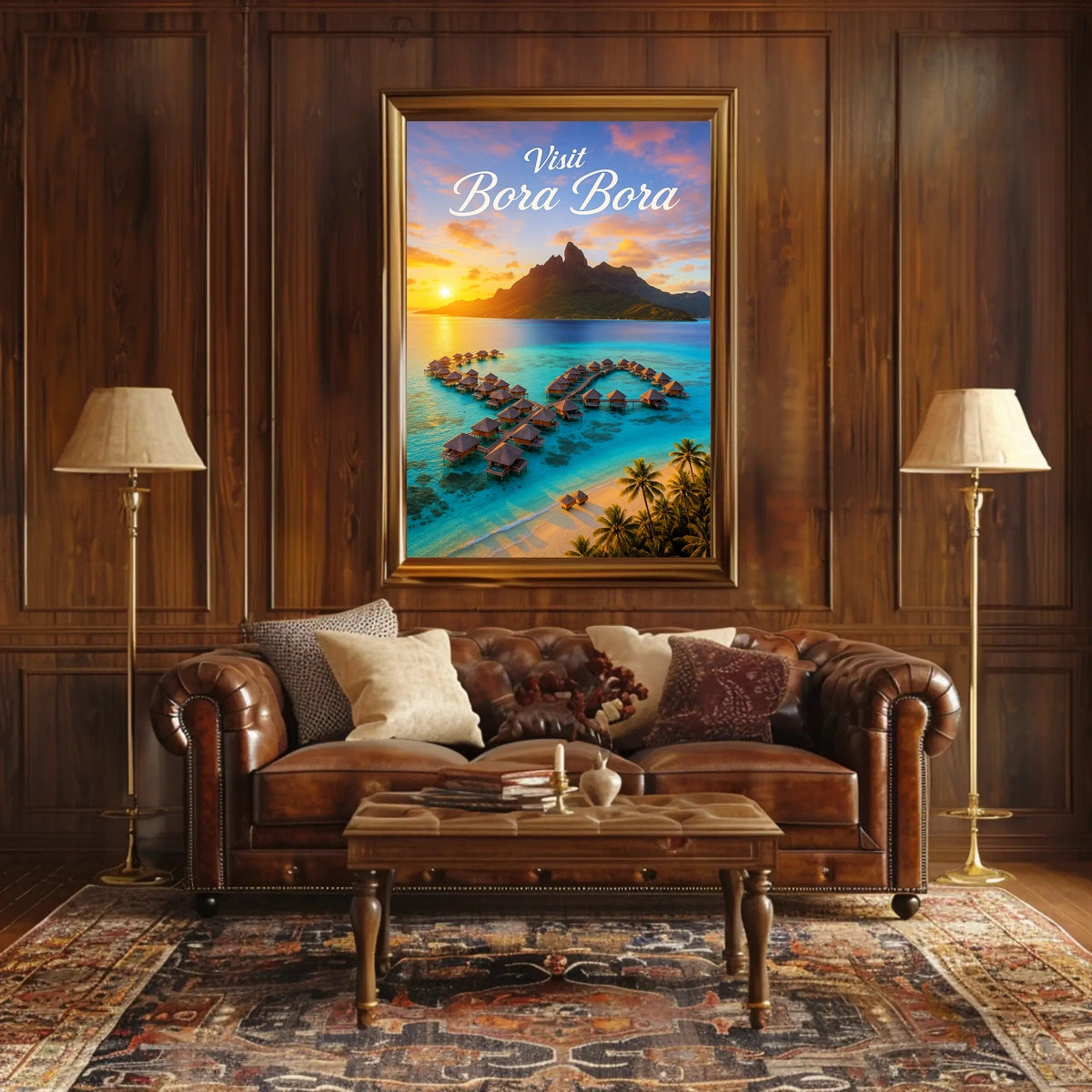 Discover Bora Bora Poster