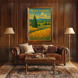 Wisconsin Landscape Poster