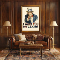 Uncle Sam Recruitment Poster