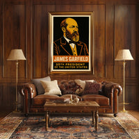 James Garfield 20th President Poster