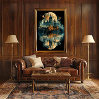 Reflections Of Timeless Architecture Poster