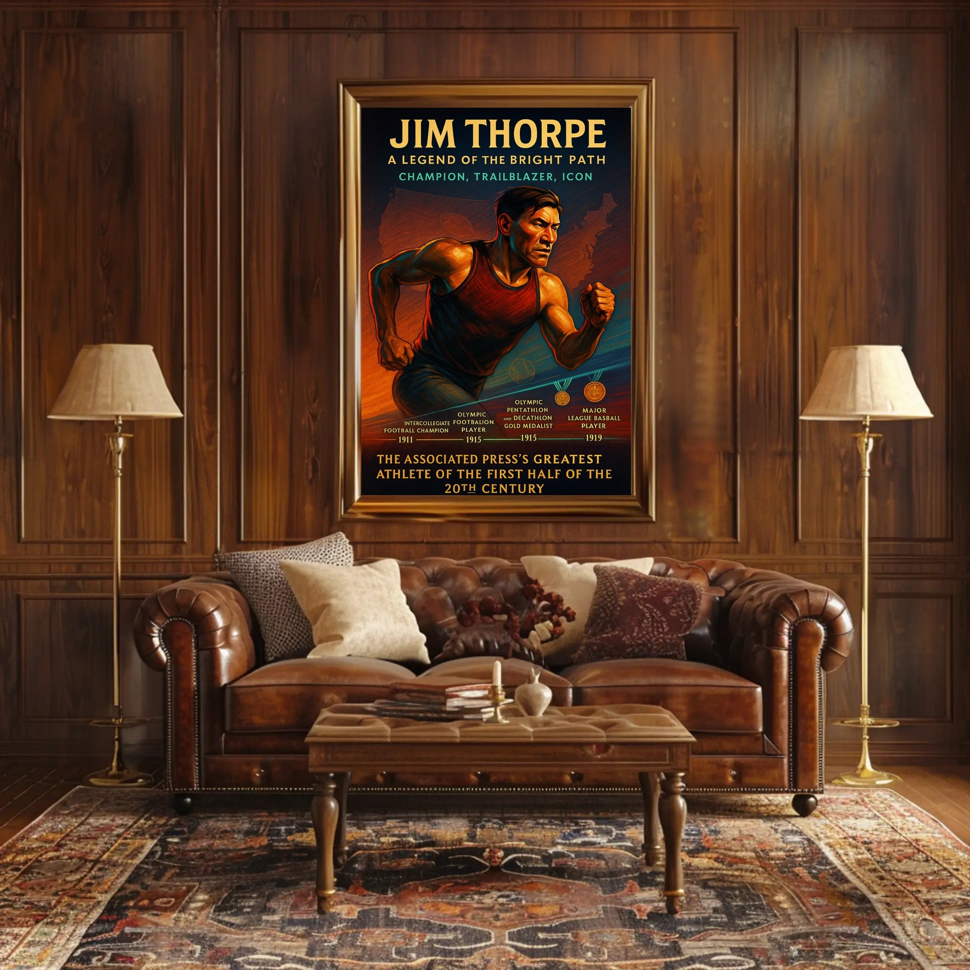 Jim Thorpe: A Legend of the Bright Path Poster