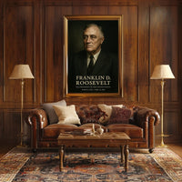 Franklin D Roosevelt 32nd President Poster Wall Art