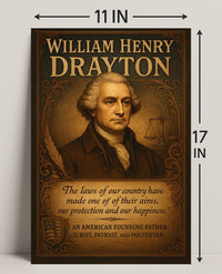 William Henry Drayton American Founding Father Poster PosterGoat