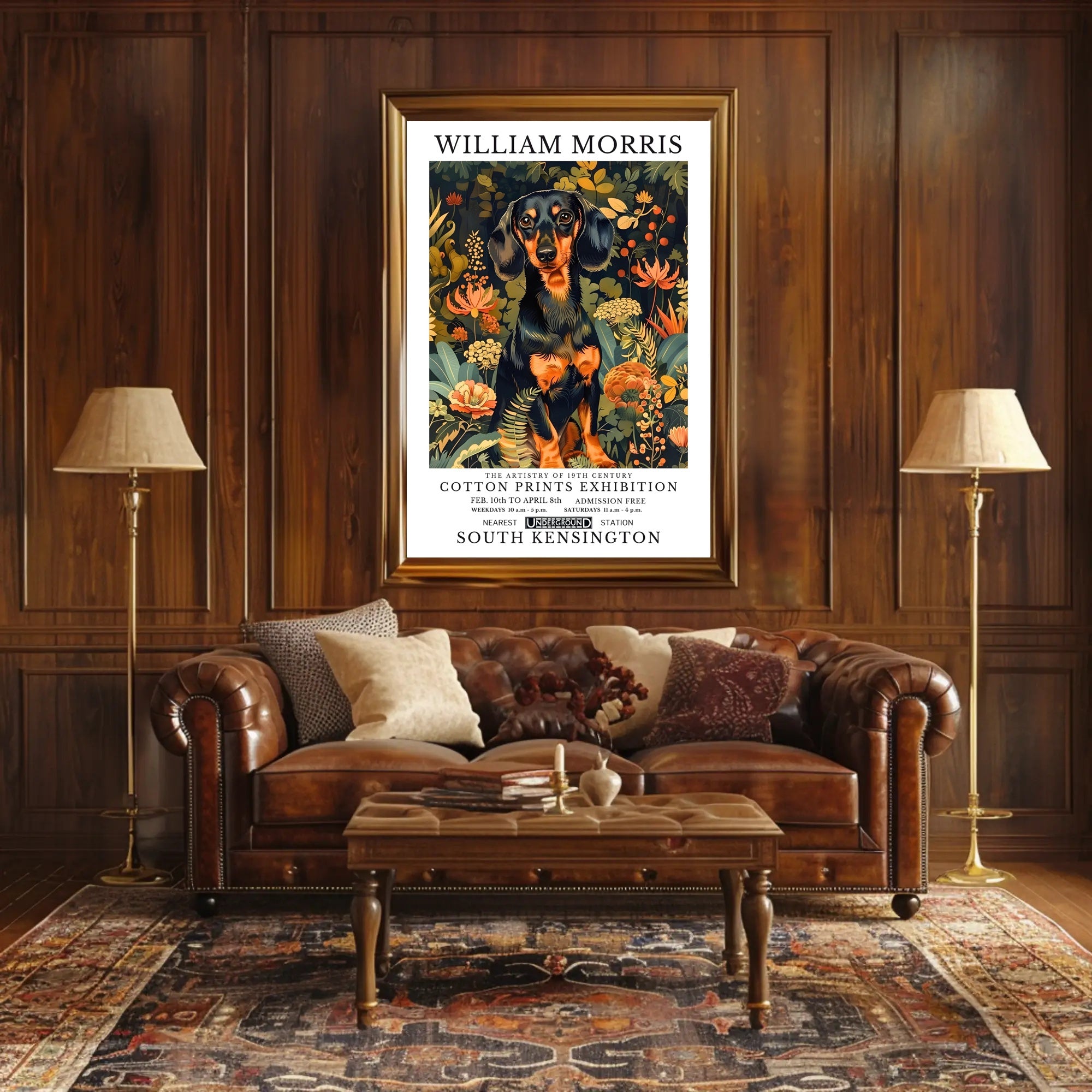The Artistry of William Morris in Artistic Poster