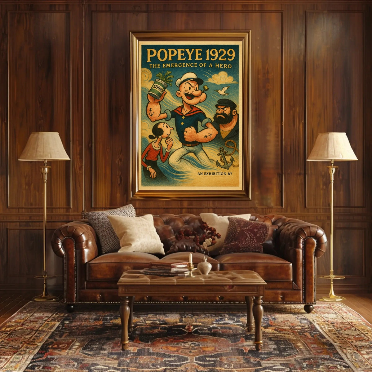 Popeye 1929 Art Poster POP-161