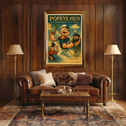 Popeye 1929 Art Poster POP-161
