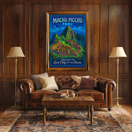 Discover Machu Picchu Poster