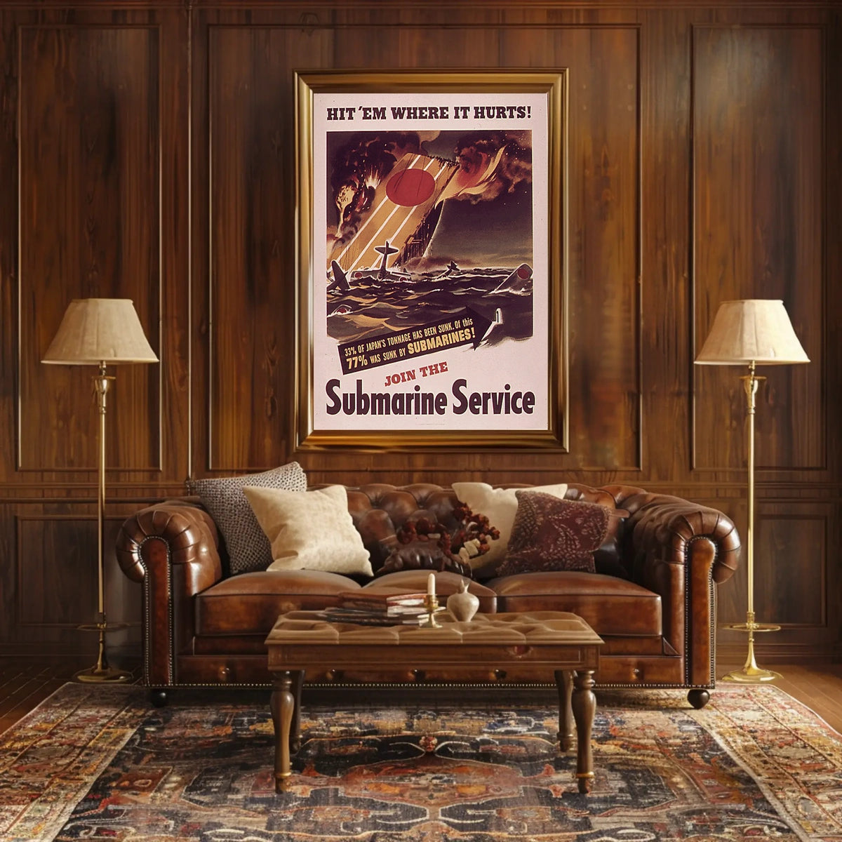 Join the Submarine Service Military Recruitment Poster