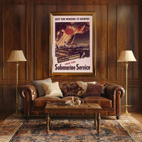 Join the Submarine Service Military Recruitment Poster