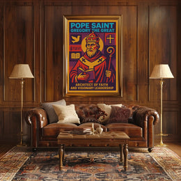 Pope Saint Gregory The Great Poster