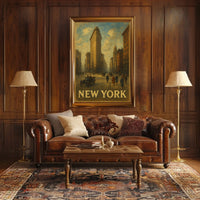 New York Cityscape Poster