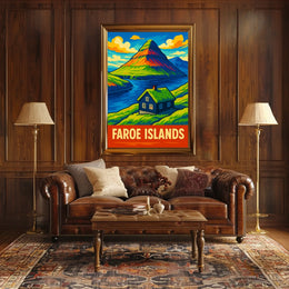 Faroe Islands Scenic Poster
