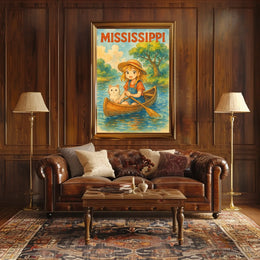 Mississippi Adventure Poster