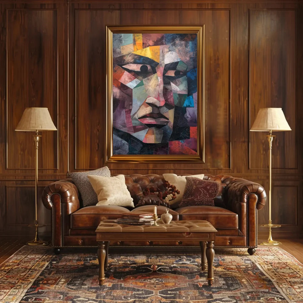 Modern Urban Landscape Art Poster
