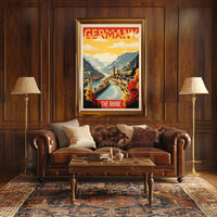 Germany The Rhine Poster