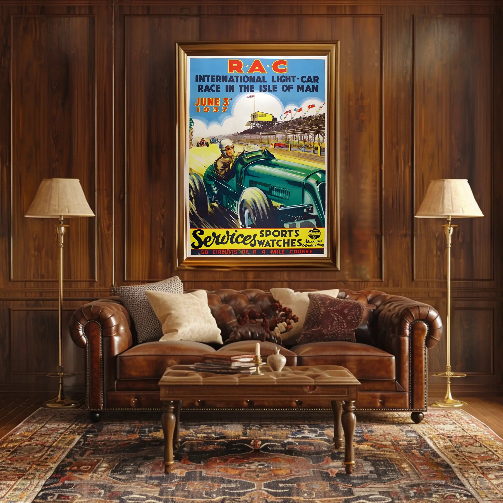 International Light-Car Race in the Isle of Man Poster