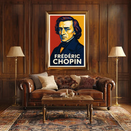 Frédéric Chopin A Tribute In Art Poster