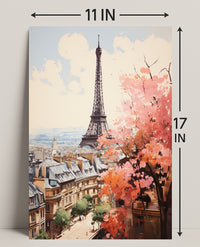 Parisian Springtime Poster