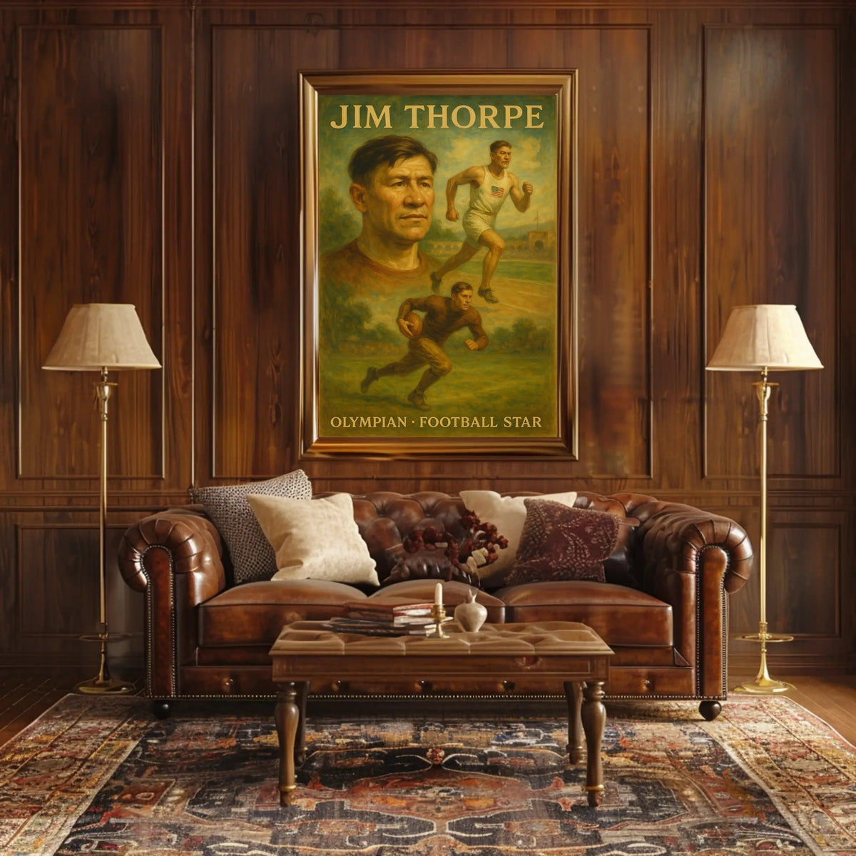 Celebrating a Legendary Athlete Poster