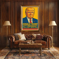 Donald Trump 47Th President Poster