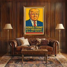 Donald Trump 47Th President Poster
