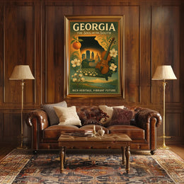 Georgia The Soul of the South Poster