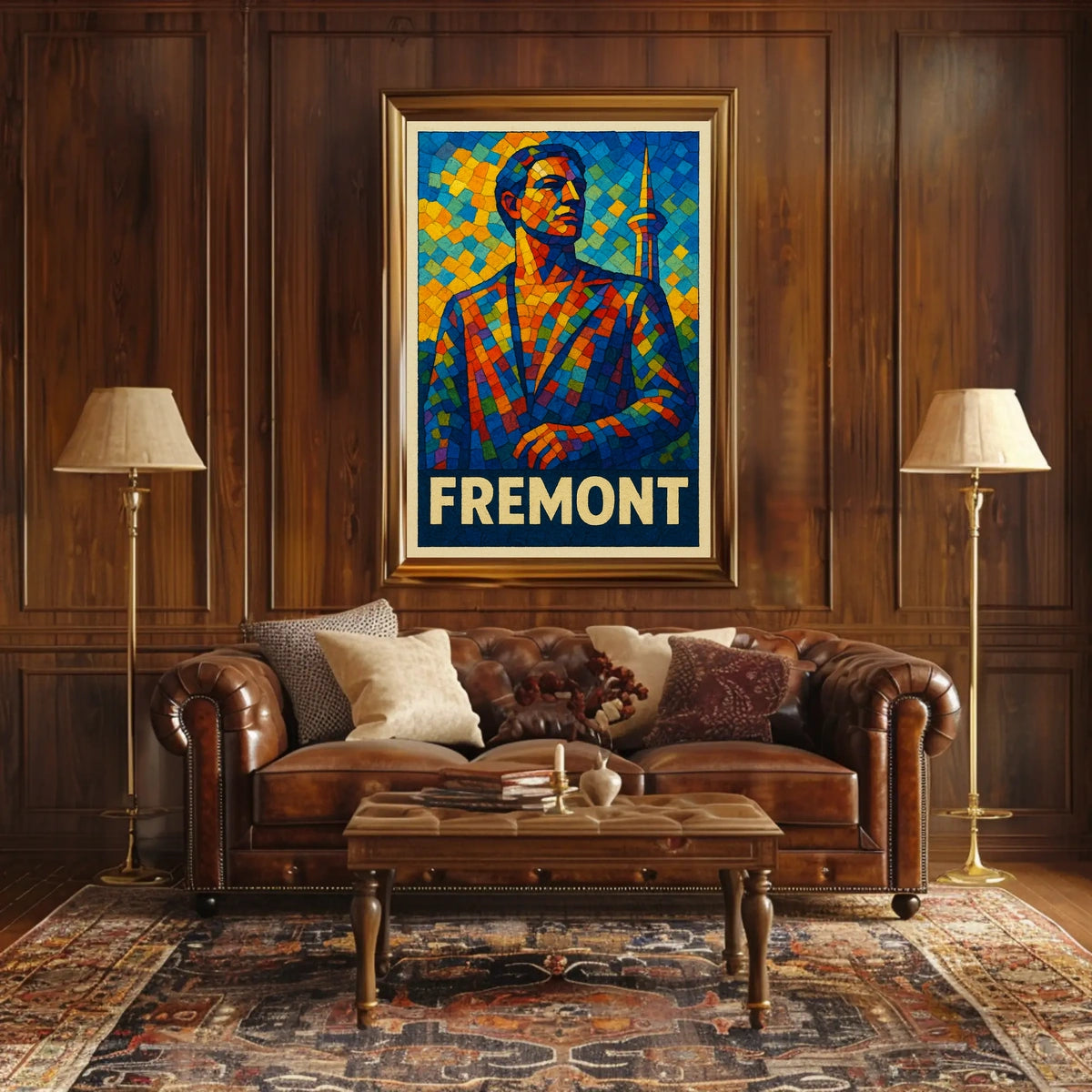 Fremont Mosaic Poster