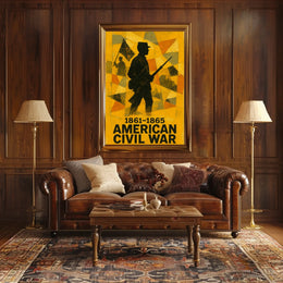 American Civil War Commemoration Poster